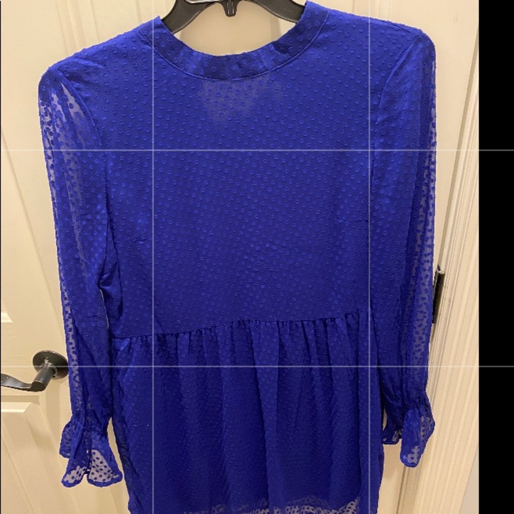 Blue dress
